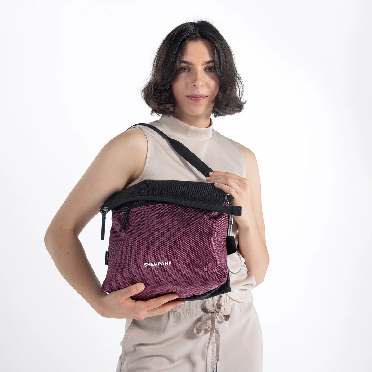 Vale AT | Reversible Crossbody - Smoky Orchid Pink