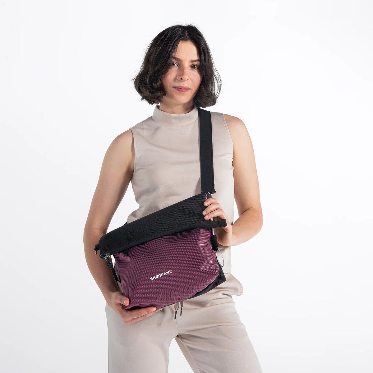 Vale AT | Reversible Crossbody - Smoky Orchid Pink
