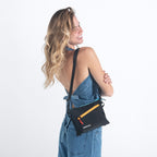 Zoom | Slim RFID Crossbody - Desert Pink