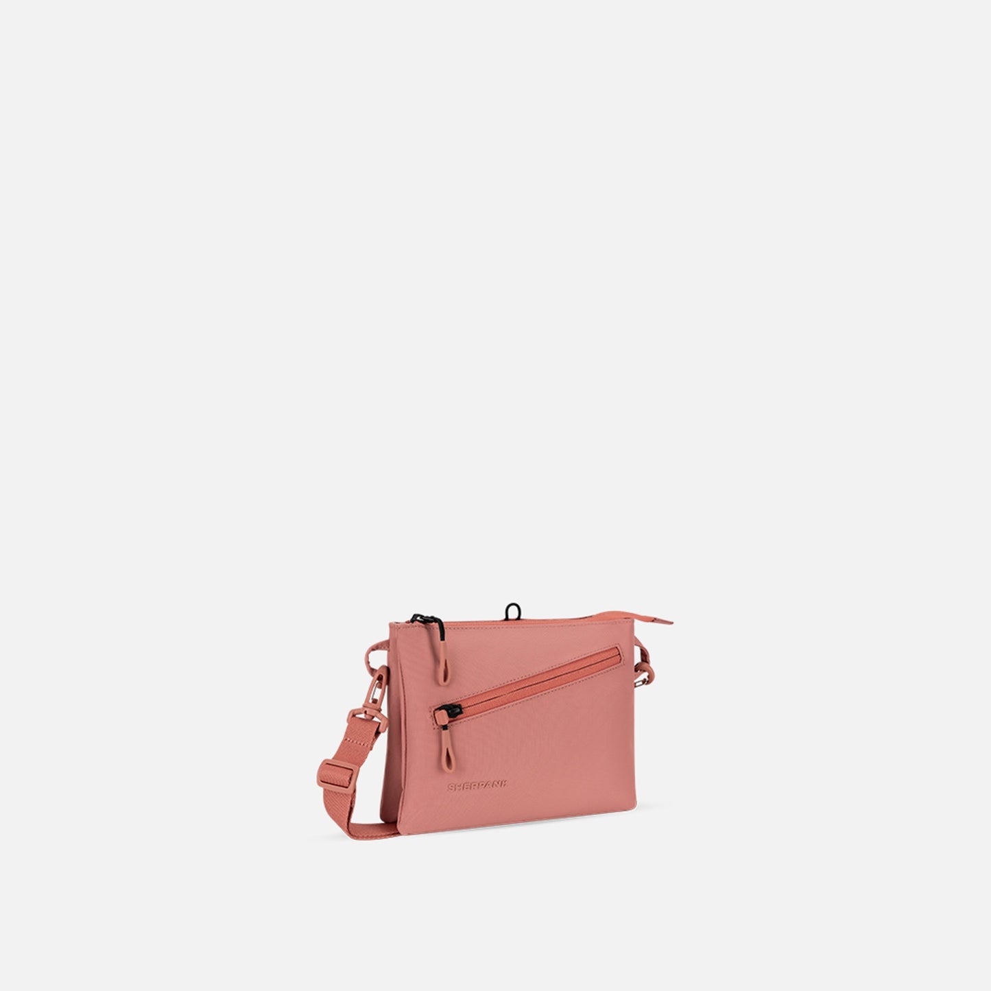 Zoom | Slim RFID Crossbody - Desert Pink
