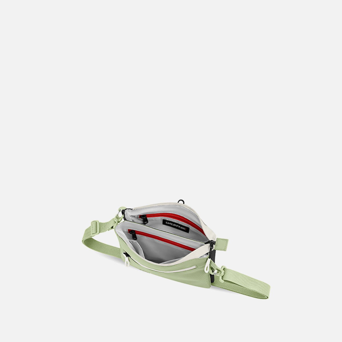 Zoom | Slim RFID Crossbody - Desert Pink