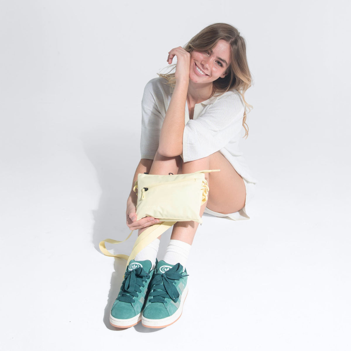 Zoom | Slim RFID Crossbody - Desert Pink