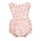 Crustacean Craze Pima Cotton Frilly Bubble Romper - Blissfully Lavender BoutiqueFeather Baby
