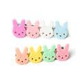 Cute Bunny Pastel Colors Alligator Clip - Blissfully Lavender BoutiqueLilies & Roses NY