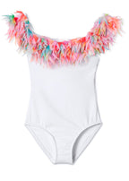 Sugar Skies Petals White One-Piece Swimsuit