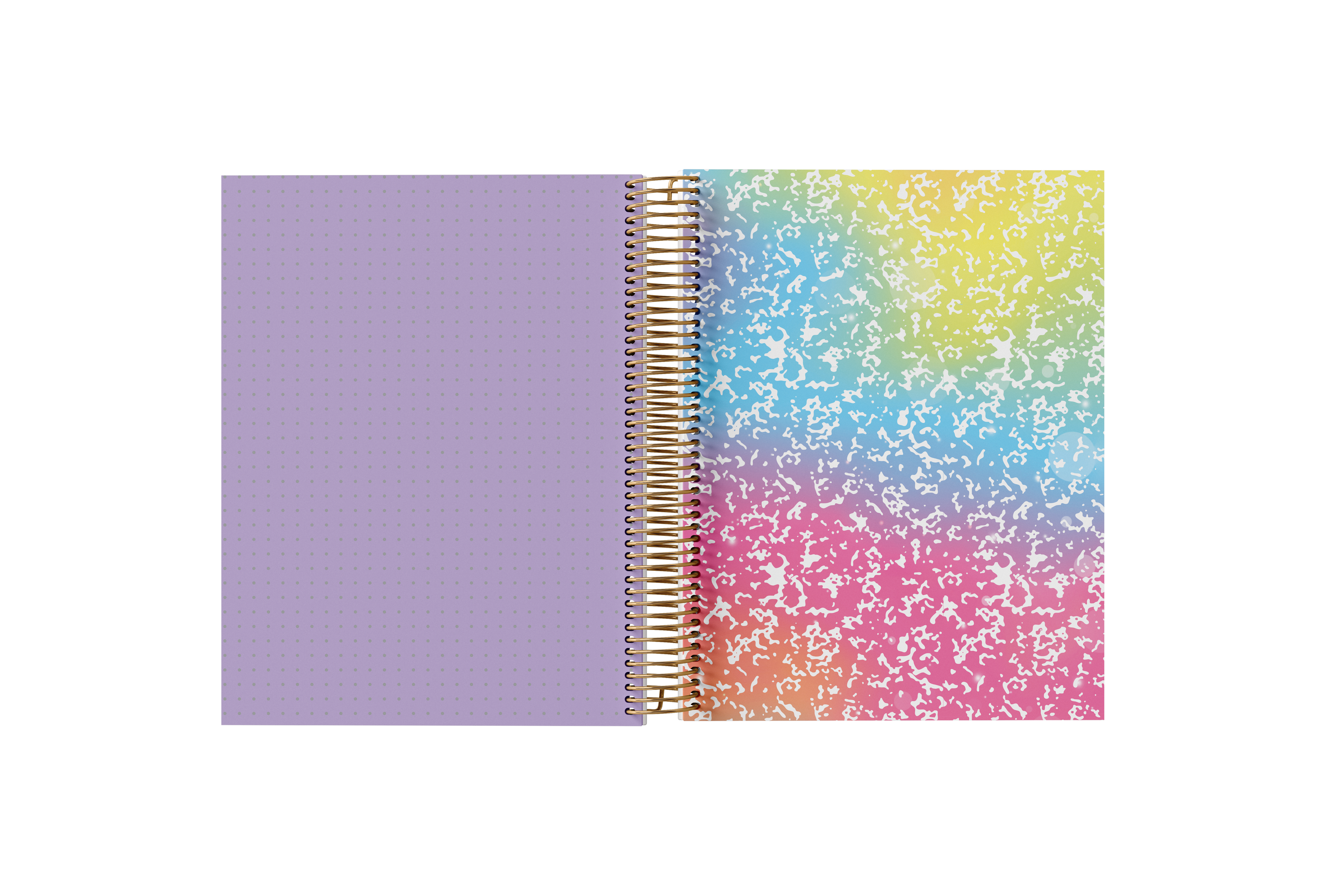 Dotted Grid Paper Holographic Notebook by BERTEAU & Co.