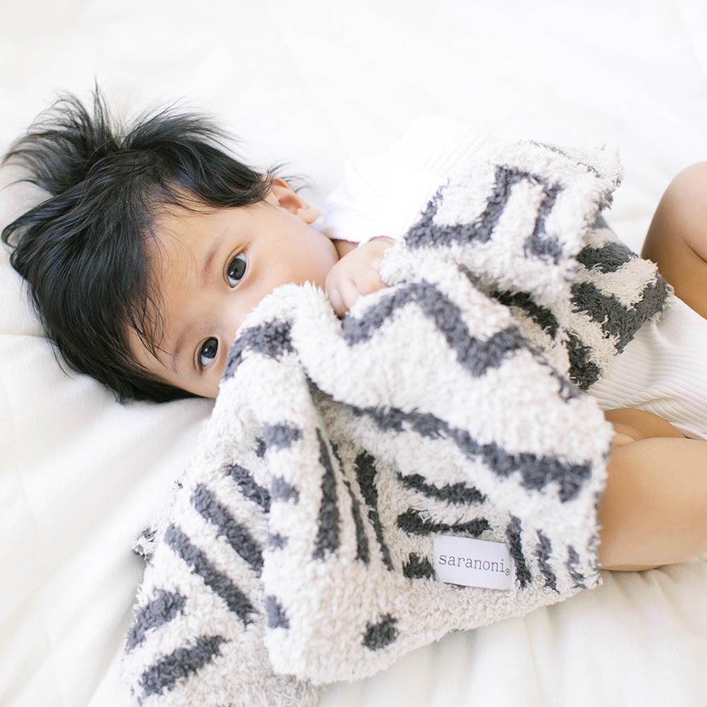 DOUBLE - LAYER BAMBONI® MINI BLANKETS - Blissfully Lavender BoutiqueSaranoni