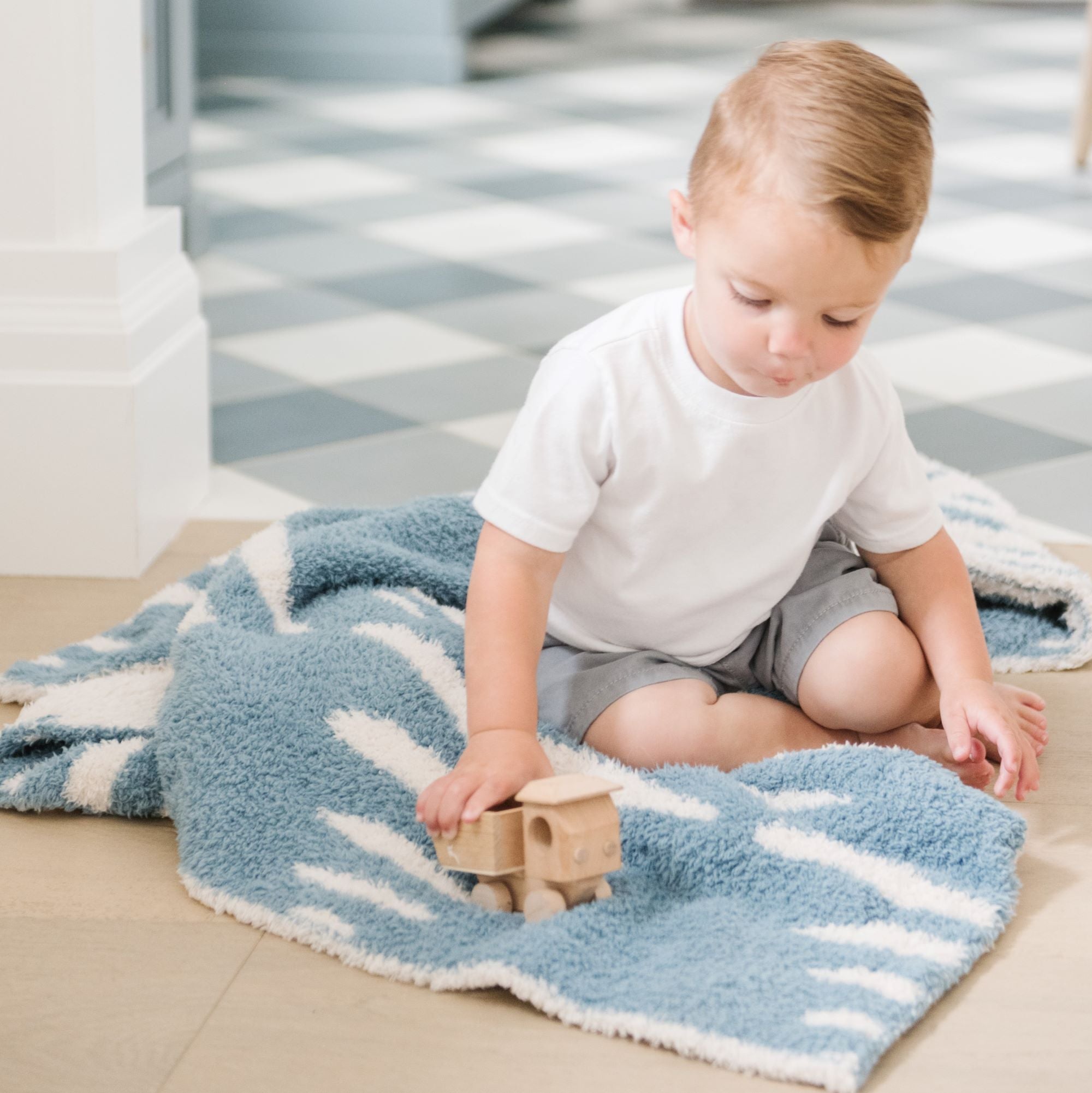 DOUBLE - LAYER BAMBONI® MINI BLANKETS - Blissfully Lavender BoutiqueSaranoni
