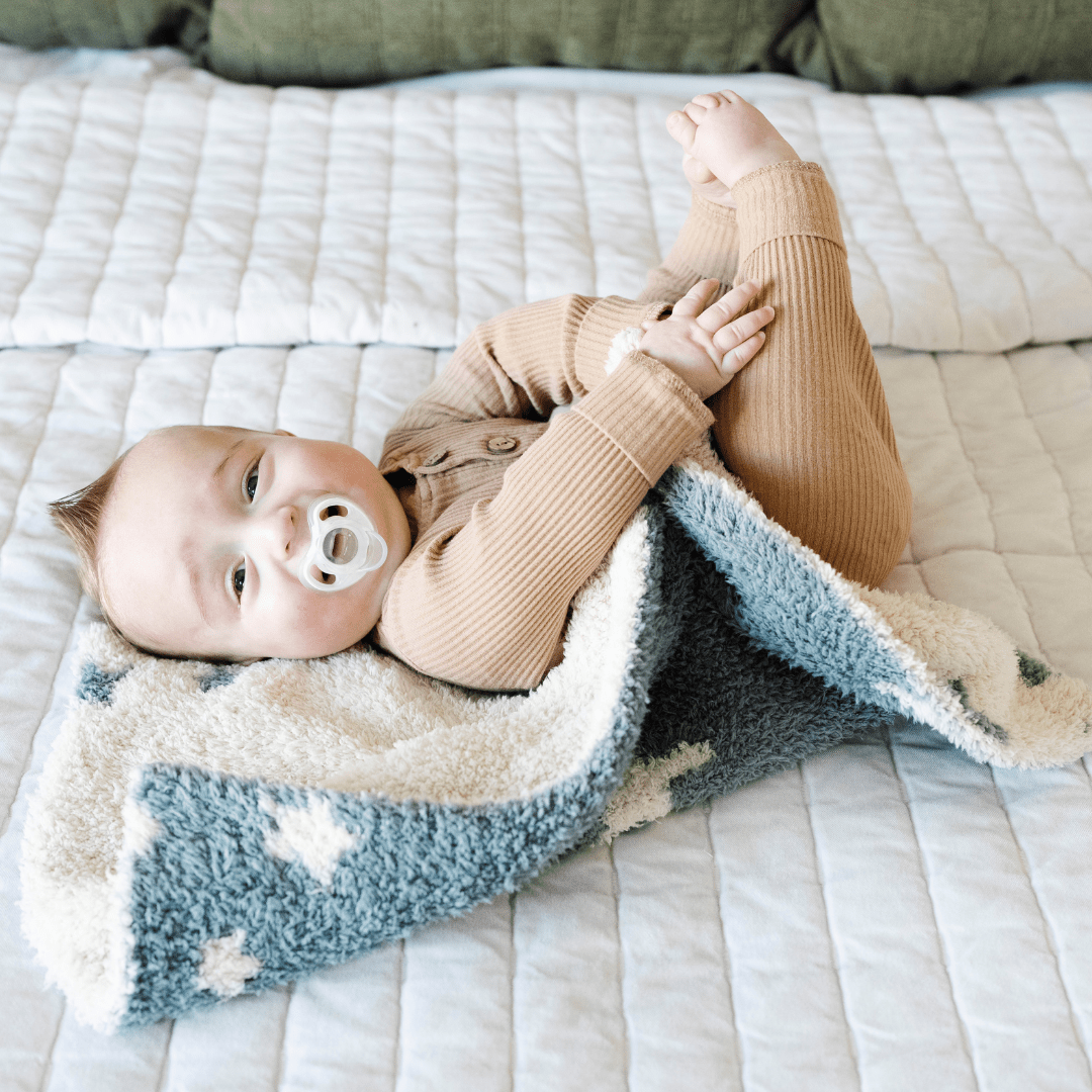DOUBLE - LAYER BAMBONI® MINI BLANKETS - Blissfully Lavender BoutiqueSaranoni