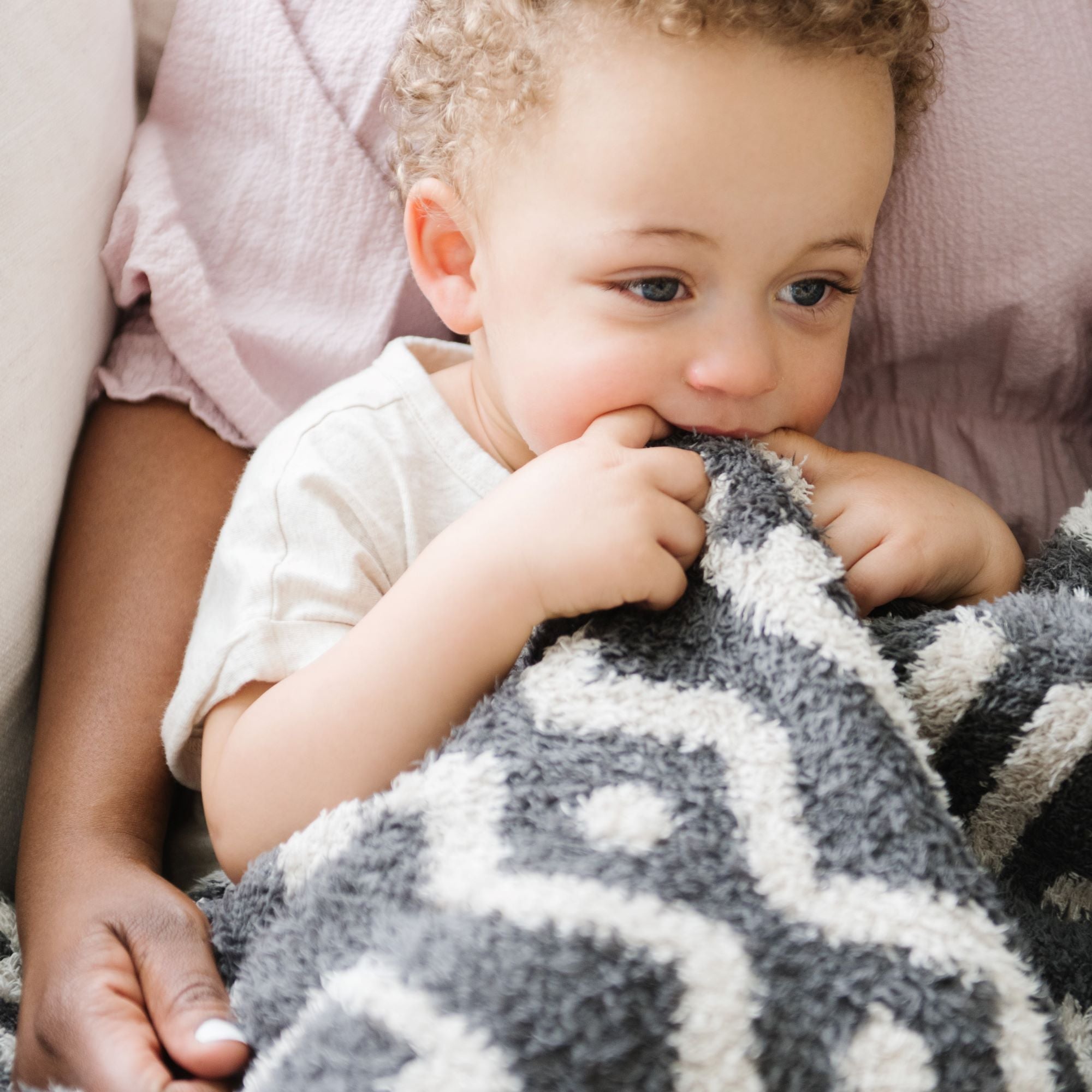 DOUBLE - LAYER BAMBONI® MINI BLANKETS - Blissfully Lavender BoutiqueSaranoni