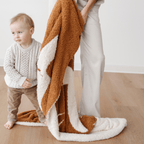 DOUBLE - LAYER BAMBONI® MINI BLANKETS - Blissfully Lavender BoutiqueSaranoni