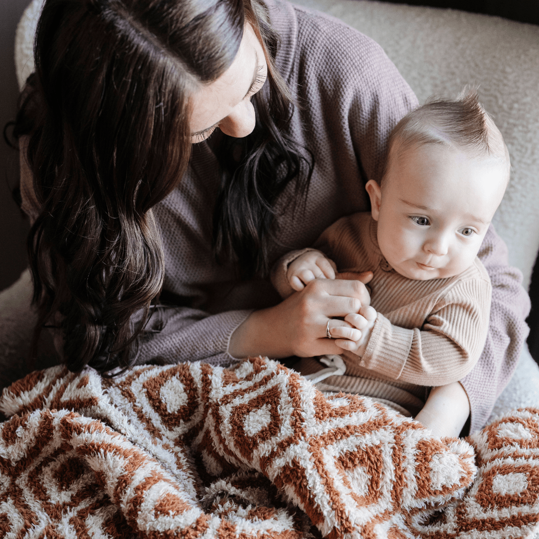 DOUBLE - LAYER BAMBONI® MINI BLANKETS - Blissfully Lavender BoutiqueSaranoni