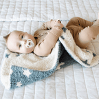 DOUBLE - LAYER BAMBONI® MINI BLANKETS - Blissfully Lavender BoutiqueSaranoni