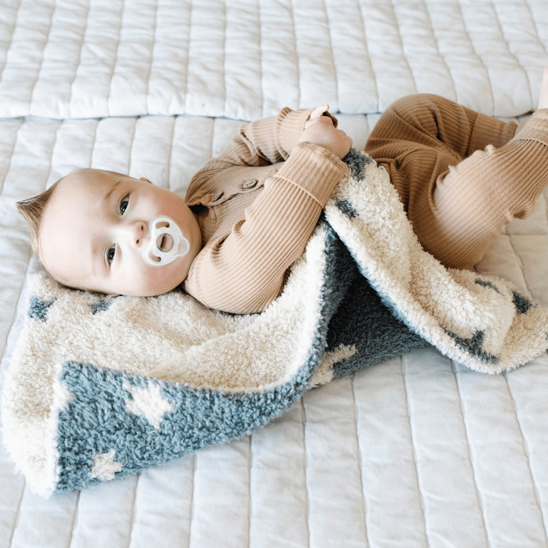 DOUBLE - LAYER BAMBONI® MINI BLANKETS - Blissfully Lavender BoutiqueSaranoni