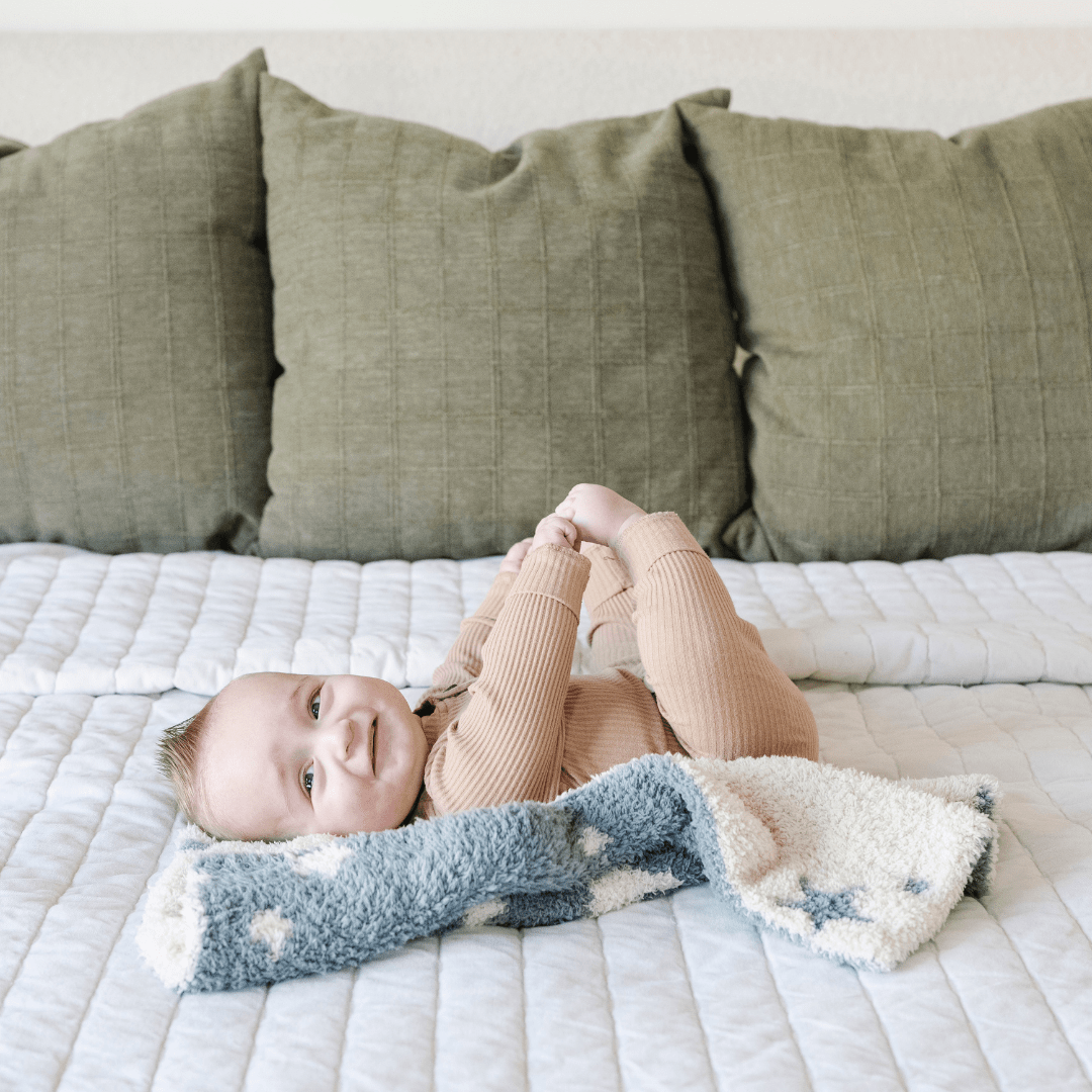 DOUBLE - LAYER BAMBONI® MINI BLANKETS - Blissfully Lavender BoutiqueSaranoni