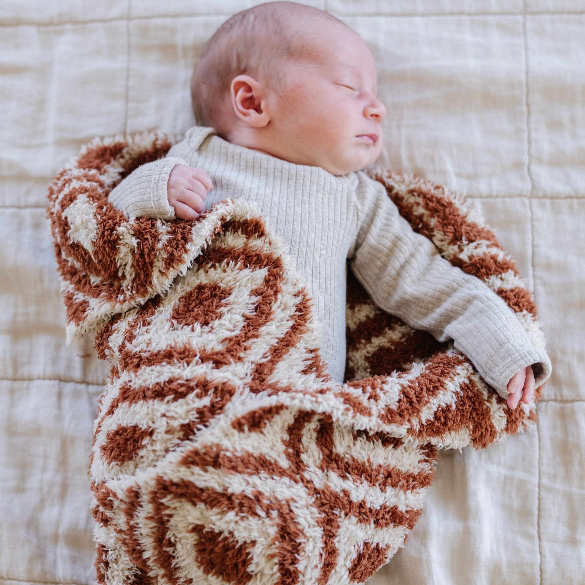 DOUBLE - LAYER BAMBONI® MINI BLANKETS - Blissfully Lavender BoutiqueSaranoni