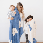 DOUBLE - LAYER BAMBONI® MINI BLANKETS - Blissfully Lavender BoutiqueSaranoni