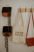 Drawn Tote Bag - Blissfully Lavender BoutiqueBlessed Is She