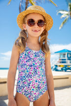 Girls Sandy Bloom Two Piece Swim Set