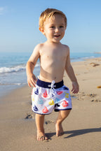 Bayberry Sailboat Boys Swim Trunks