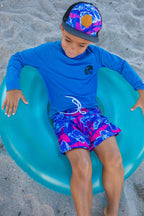 Boys Cedar Beach Swim Rash Guard