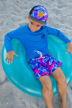 Boys Cedar Beach Swim Rash Guard