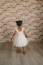 White Eyelet Dress