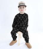 Boys Electric Smiley Jogger Set