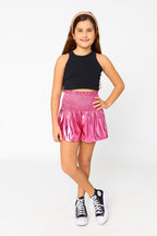 Eloise Preppy Pink Tween Shorts - Blissfully Lavender BoutiqueBuddyLove Clothing Label
