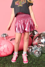 Eloise Preppy Pink Tween Shorts - Blissfully Lavender BoutiqueBuddyLove Clothing Label