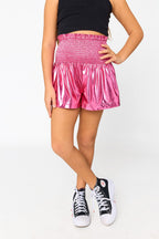 Eloise Preppy Pink Tween Shorts - Blissfully Lavender BoutiqueBuddyLove Clothing Label
