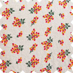 Girls Adelaide Velvet Tie Dress | Autumn Floral