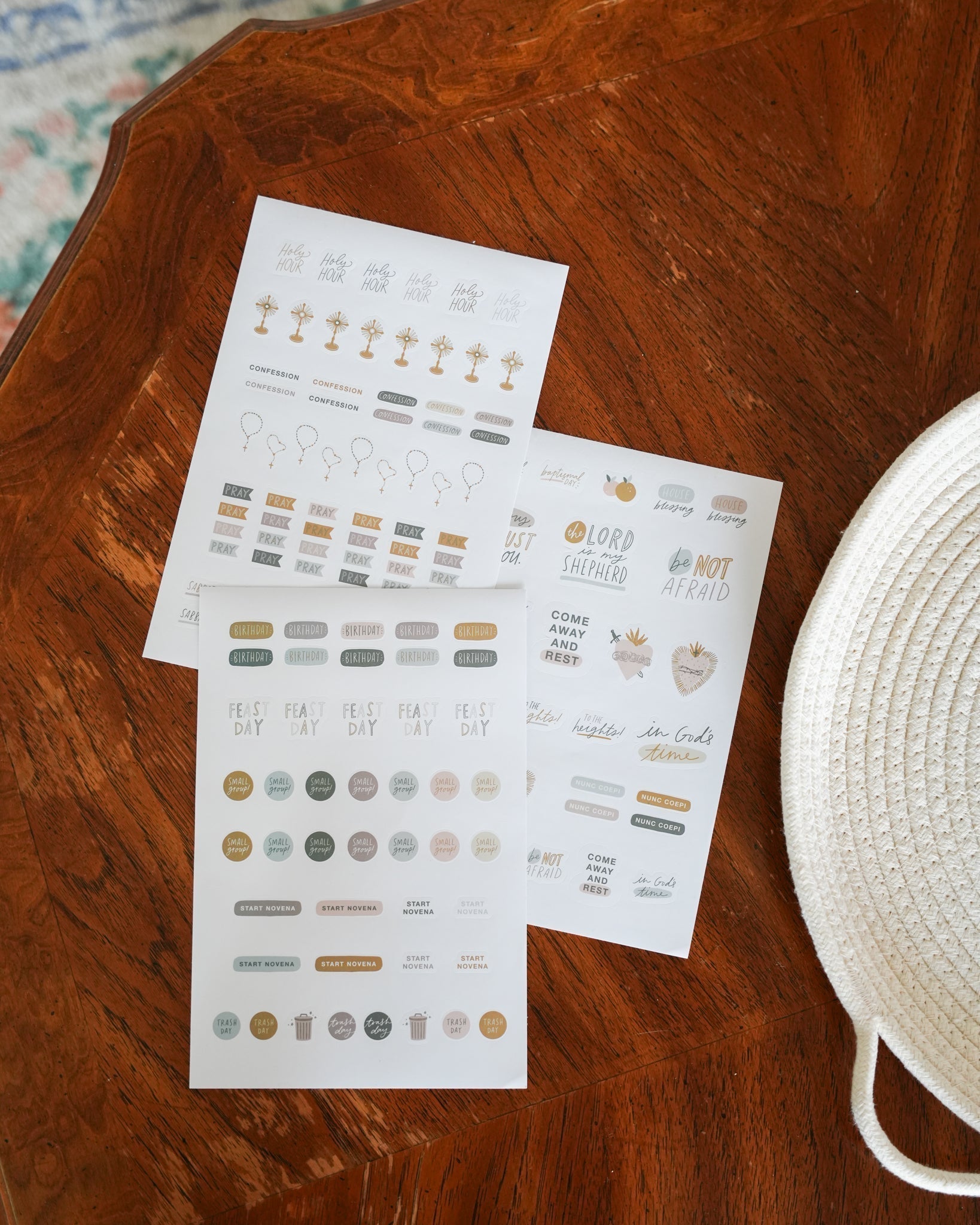 Faith Icons + Pastel Mix + Planner Stickers - Blissfully Lavender BoutiqueBlessed Is She