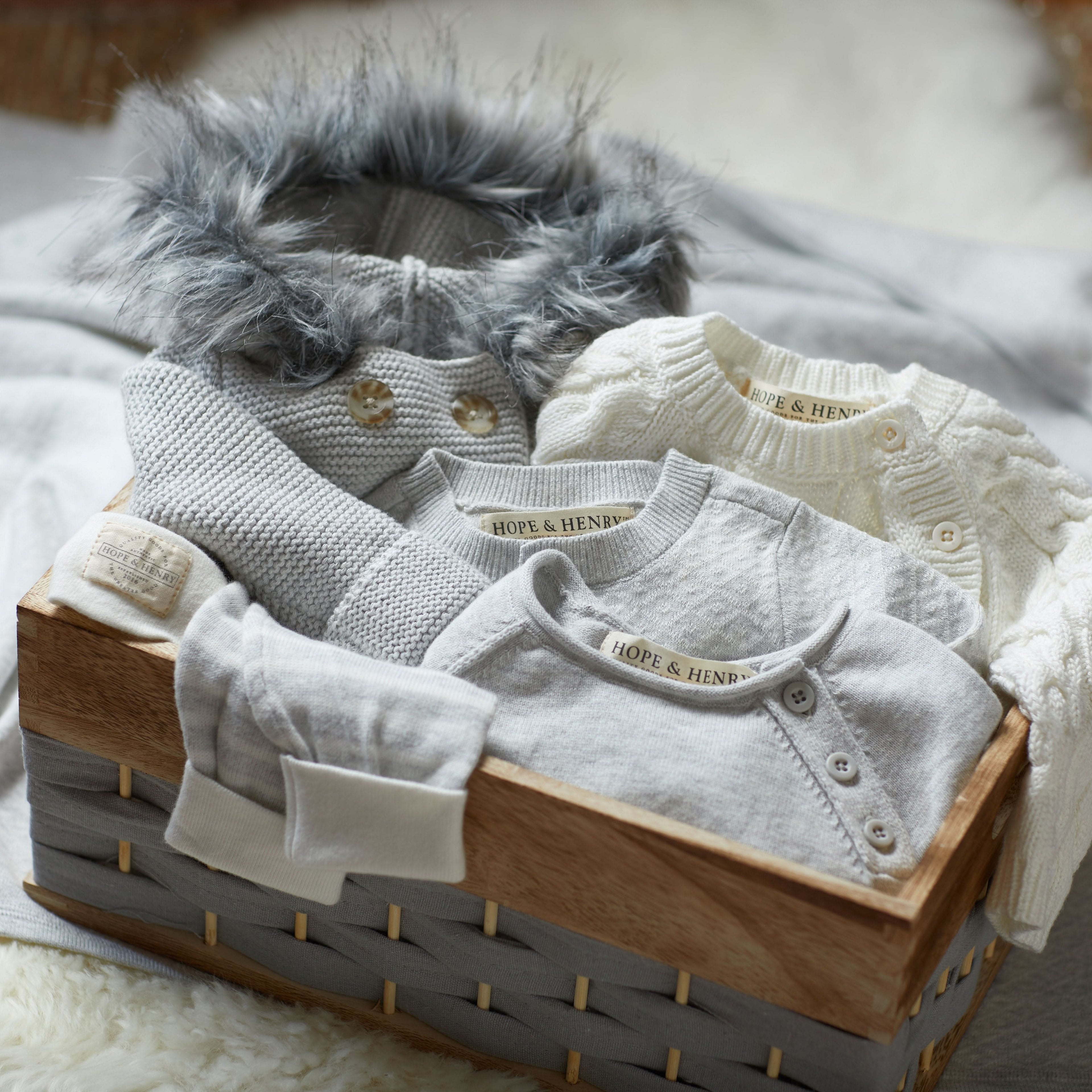 Baby Faux Fur Hooded Sweater