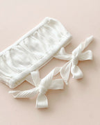 Girls Latte Daisy Flare Set