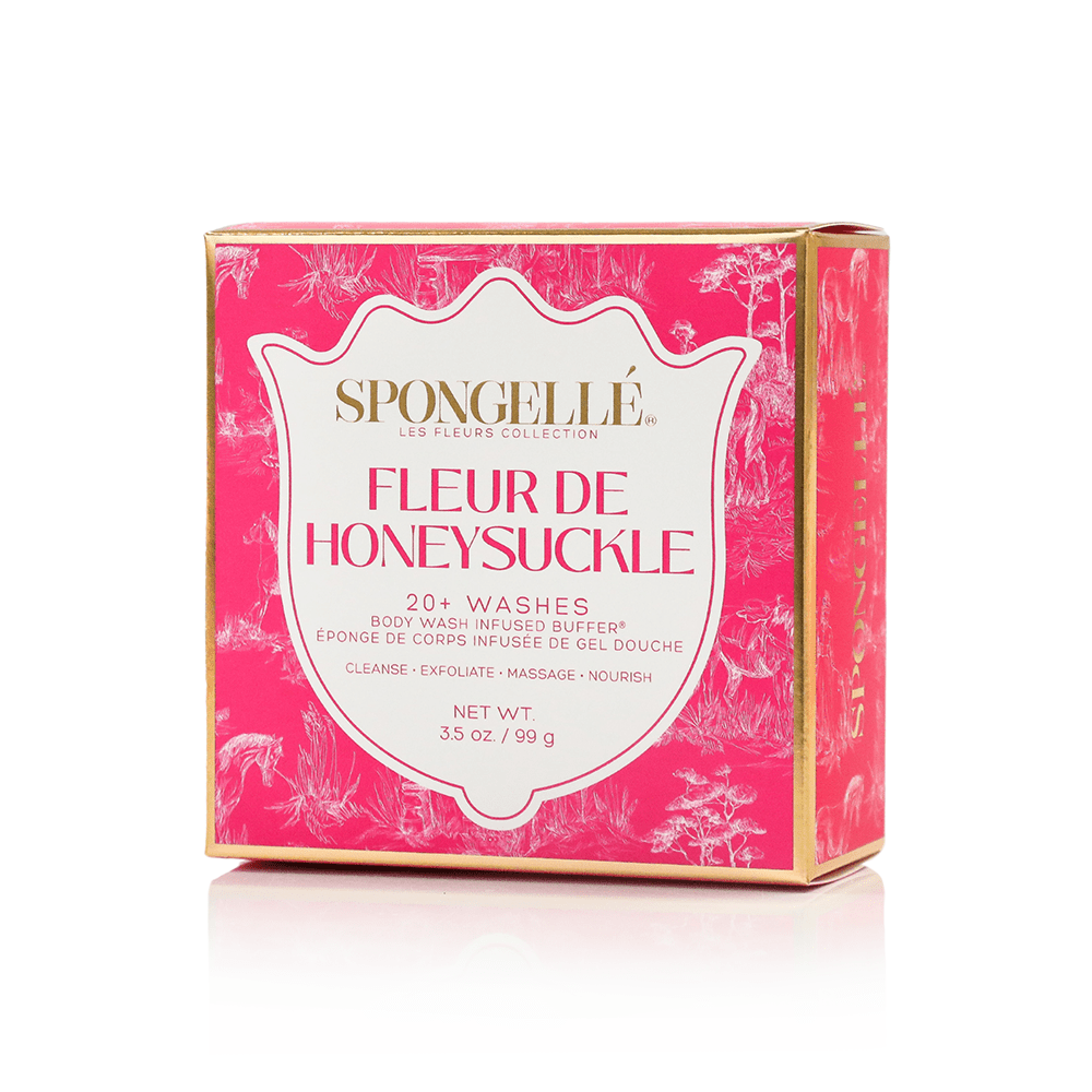Fleur de Honeysuckle | Les Fleurs Body Buffer - Blissfully Lavender BoutiqueSpongellé