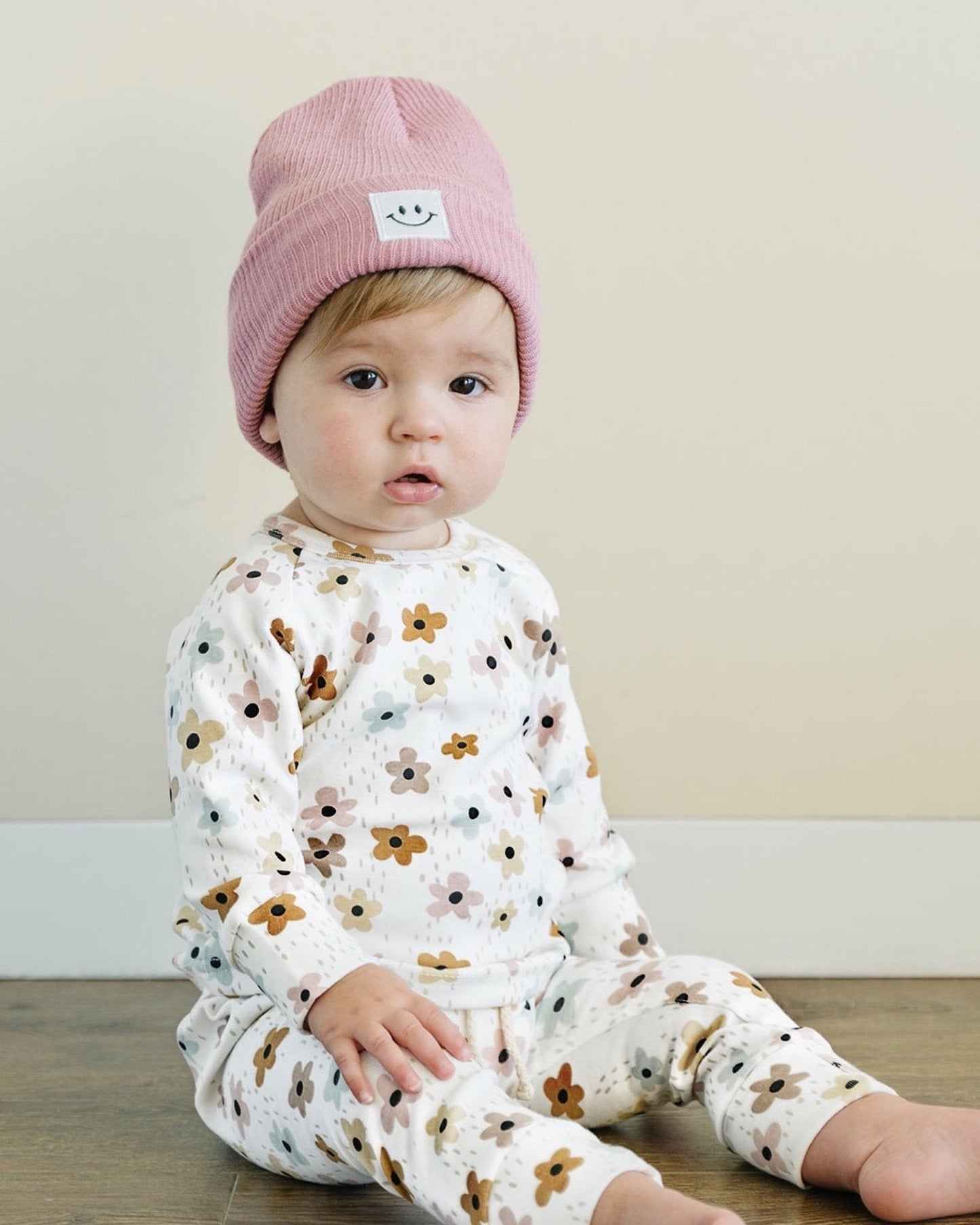 Girls Floral Lounge Set