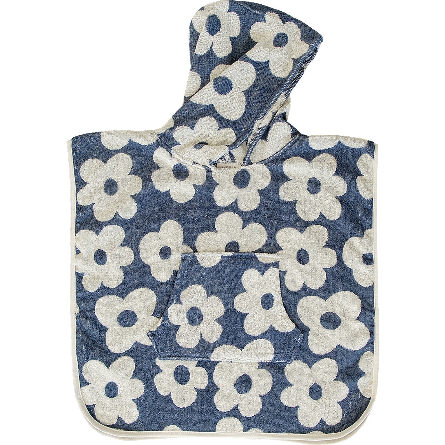 Floral Organic Cotton Beach Poncho - Blissfully Lavender BoutiqueMebie Baby