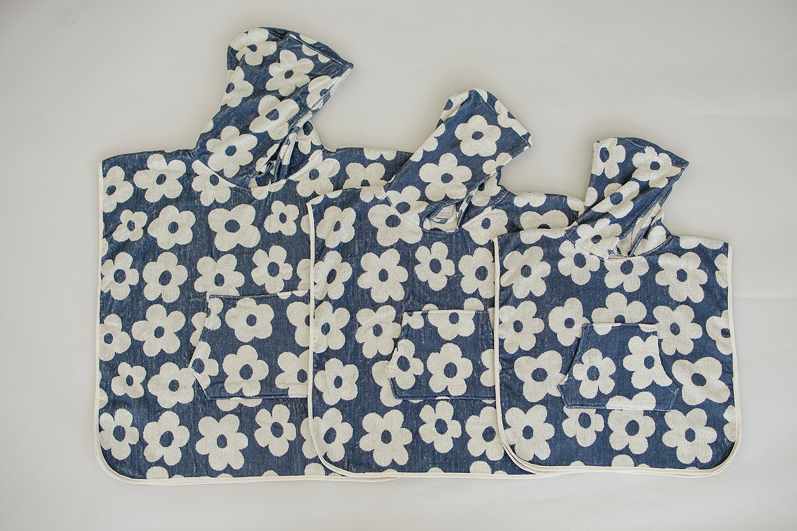Floral Organic Cotton Beach Poncho - Blissfully Lavender BoutiqueMebie Baby
