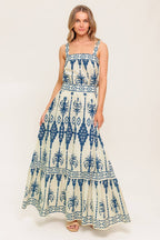 FLORAL RHYTHM WOVEN TOP AND SKIRT SET - Blissfully Lavender BoutiqueFlying Tomato