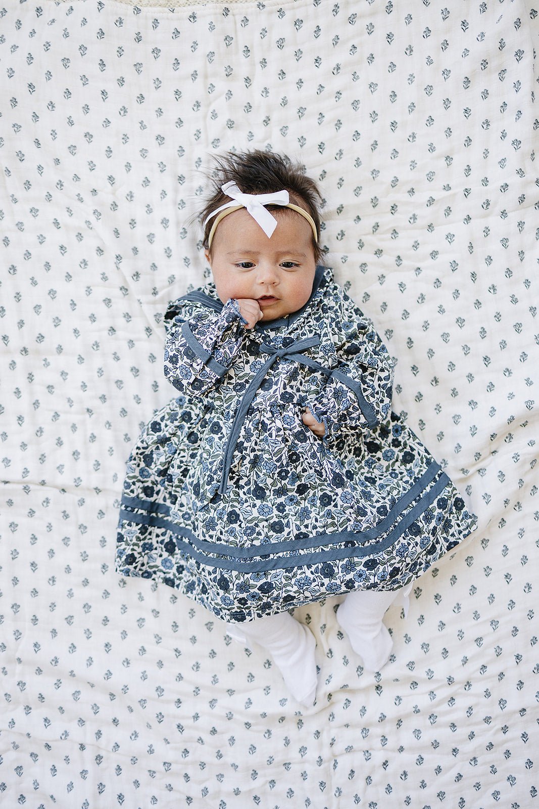 Floral Sailor Dress - Blissfully Lavender BoutiqueMebie Baby