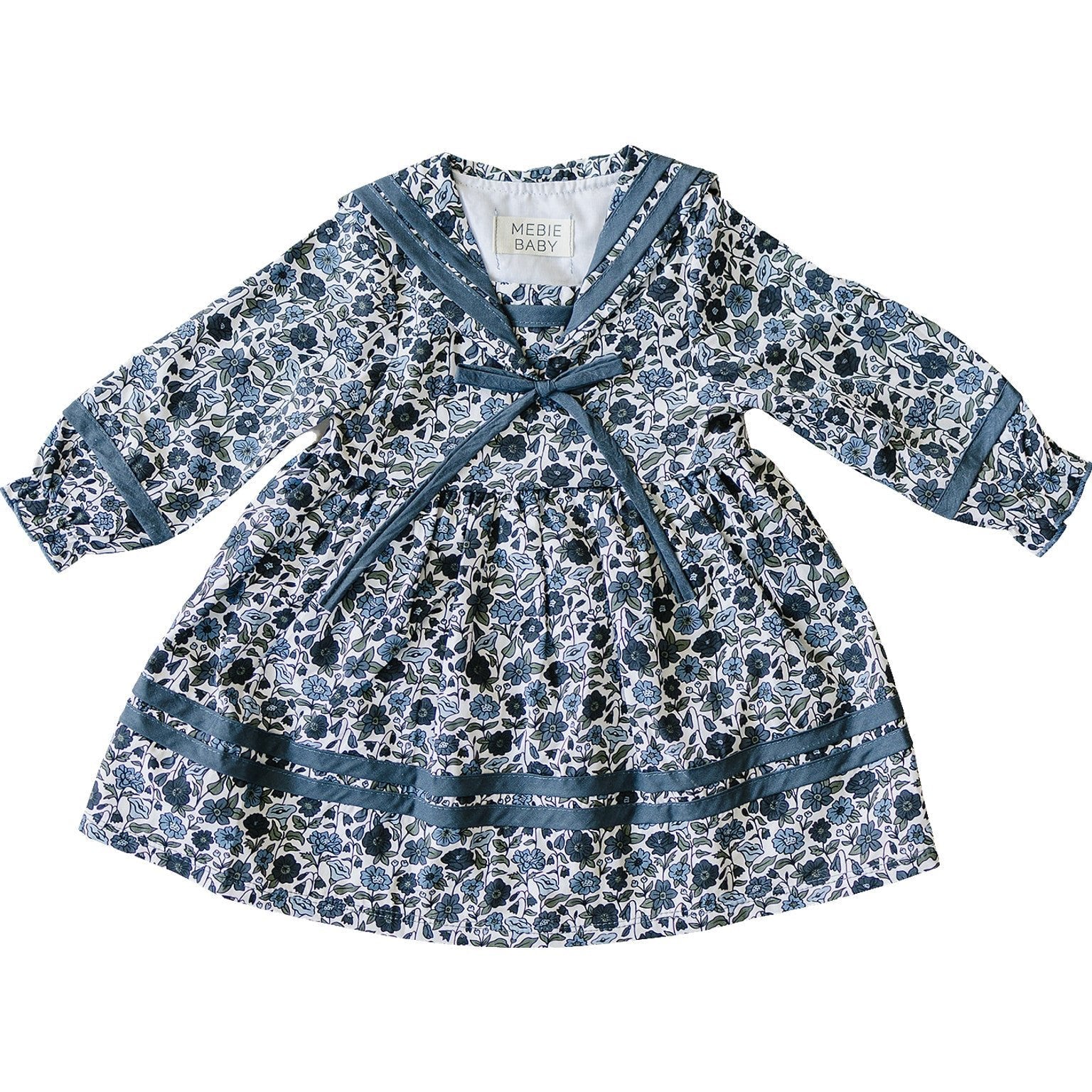 Floral Sailor Dress - Blissfully Lavender BoutiqueMebie Baby