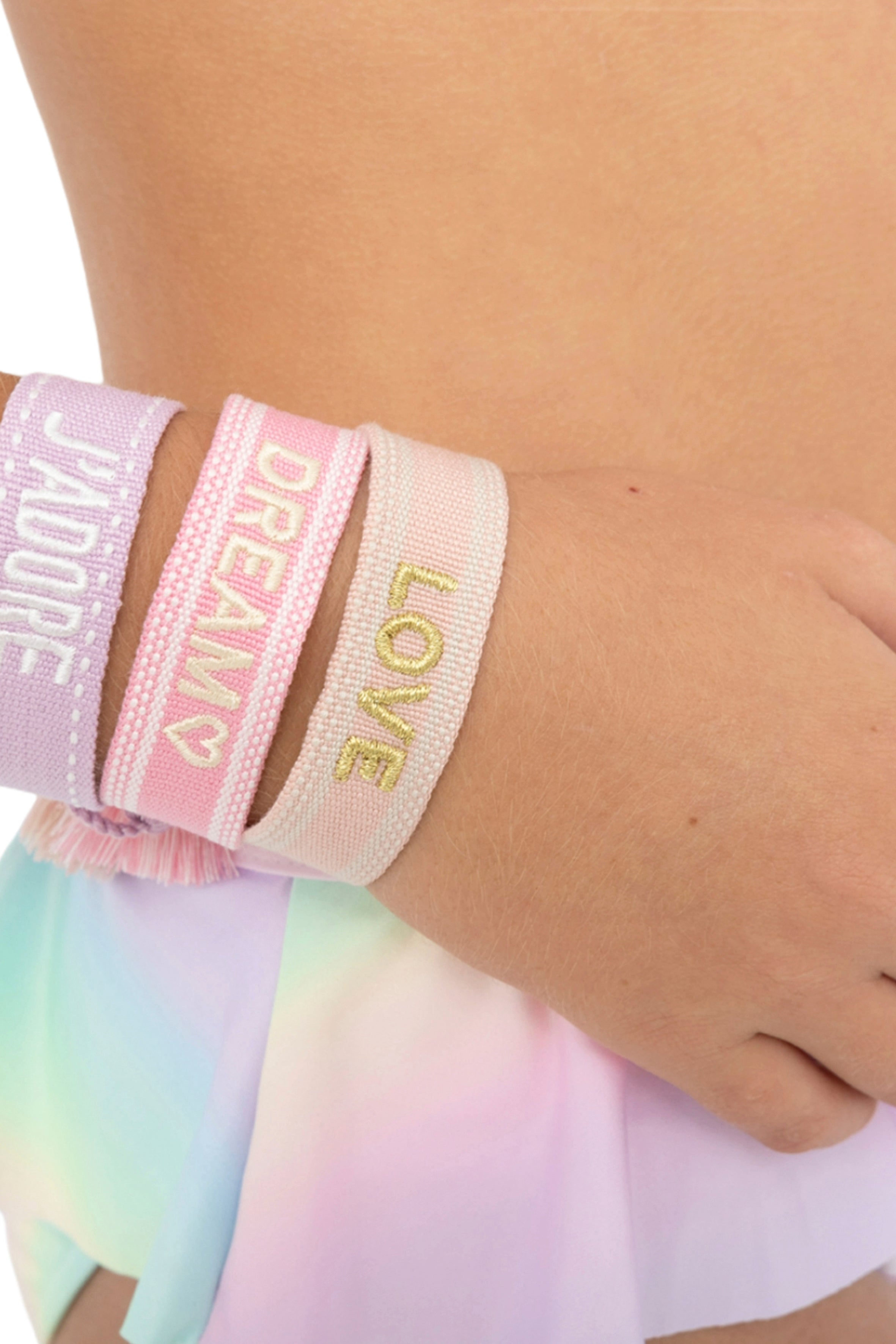 Love Pink Wristband