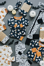 Ghosts Bamboo Pajama Set - Blissfully Lavender BoutiqueMebie Baby