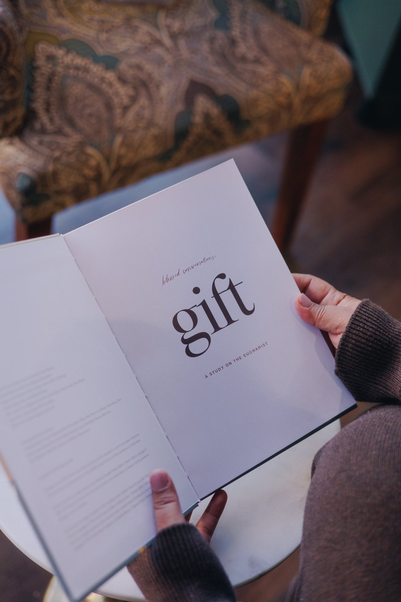 Gift // Study on the Eucharist Hardcover Book - Blissfully Lavender BoutiqueBlessed Is She