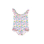 Girls Beach Break Cove One Piece Swimsuit - Blissfully Lavender BoutiqueBlueberry Bay