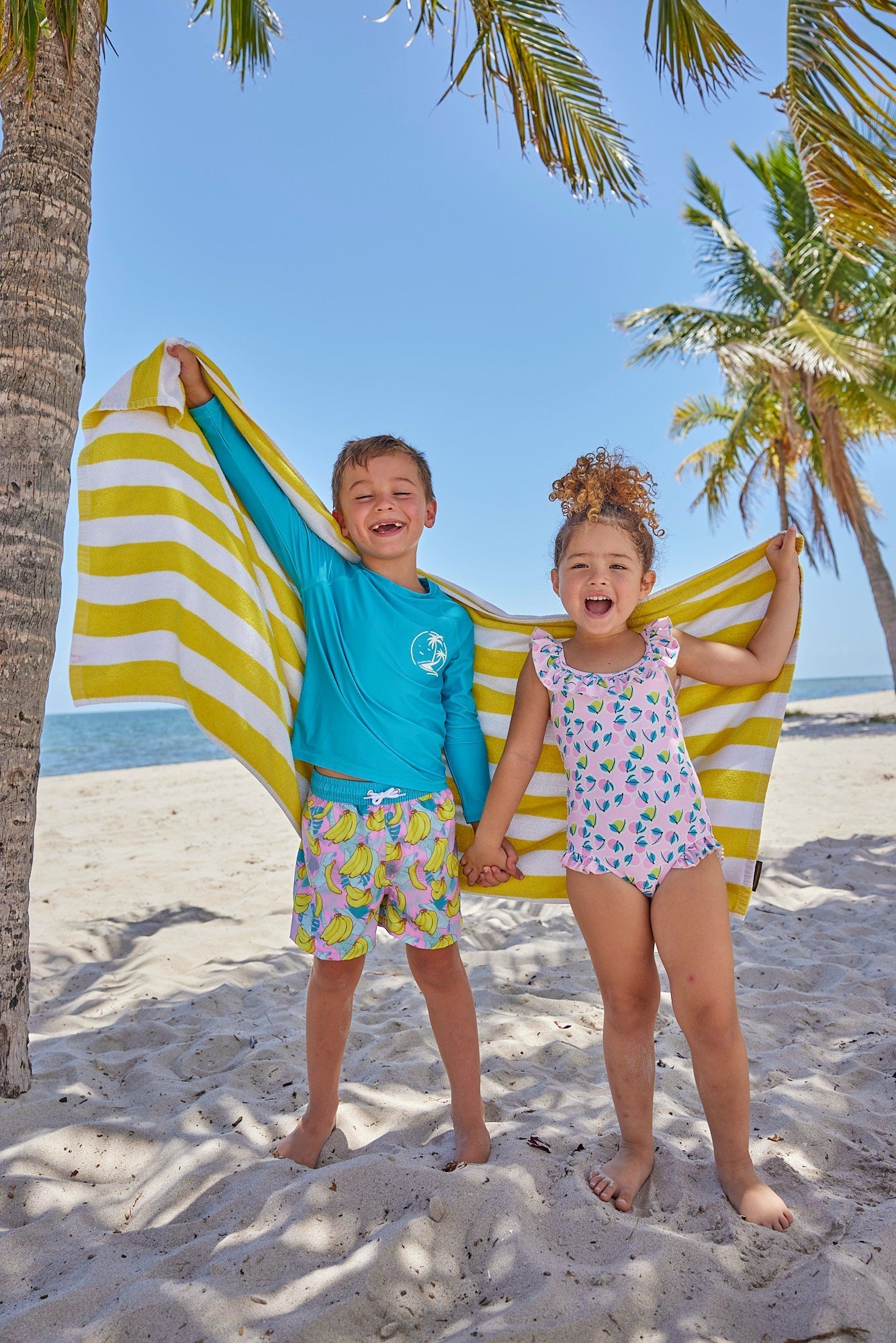 Girls Beach Break Cove One Piece Swimsuit - Blissfully Lavender BoutiqueBlueberry Bay