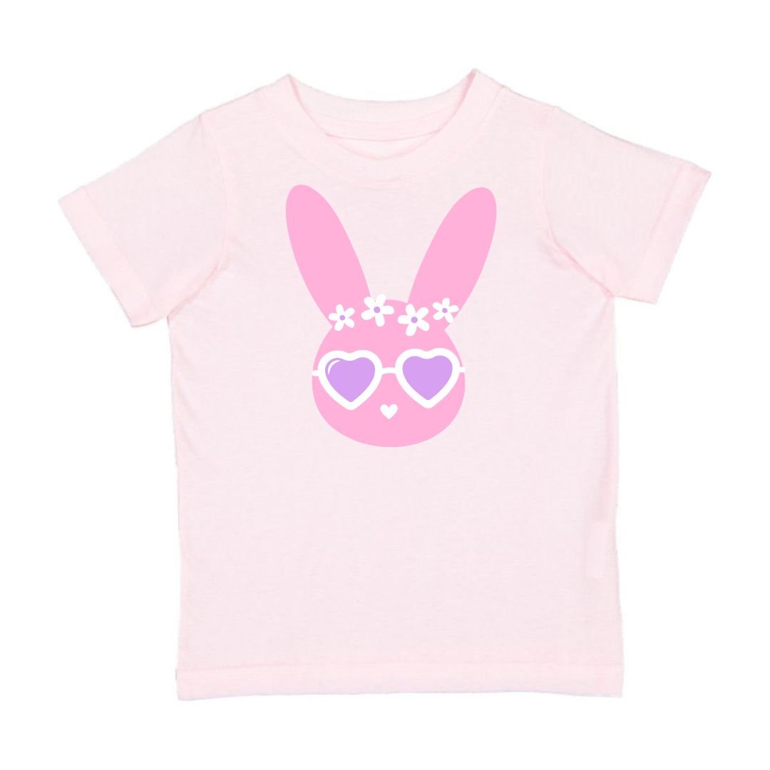 Girls Bunny Babe Short Sleeve Shirt - Kids Easter Tee - Blissfully Lavender BoutiqueSweet Wink