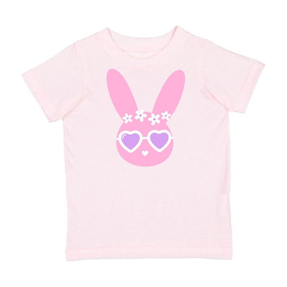 Girls Bunny Babe Short Sleeve Shirt - Kids Easter Tee - Blissfully Lavender BoutiqueSweet Wink