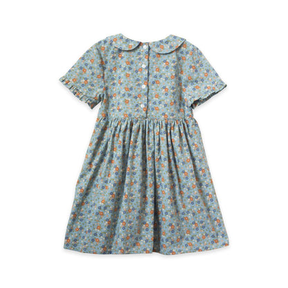 Girls Cottage Floral Briar Dress with Smocking - Blissfully Lavender BoutiqueBeet World